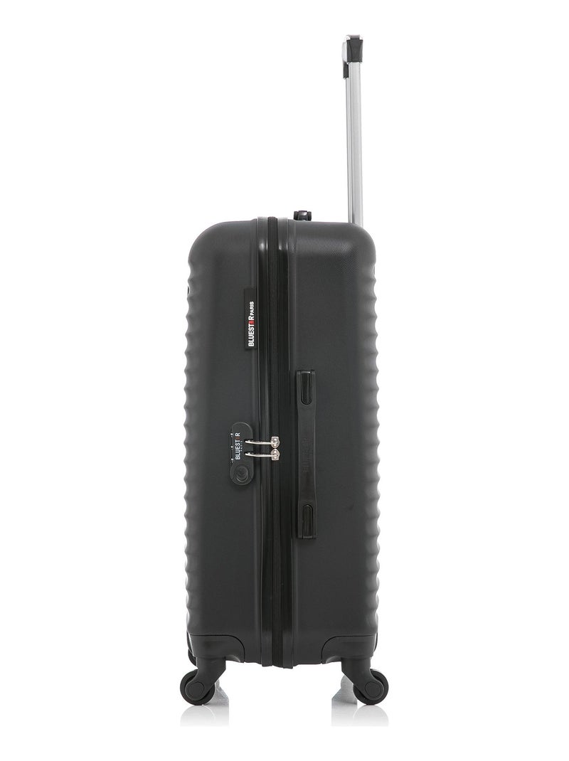 BLUESTAR - Valise Weekend BRAZILIA 65 cm 4 Roues Noir - Kiabi