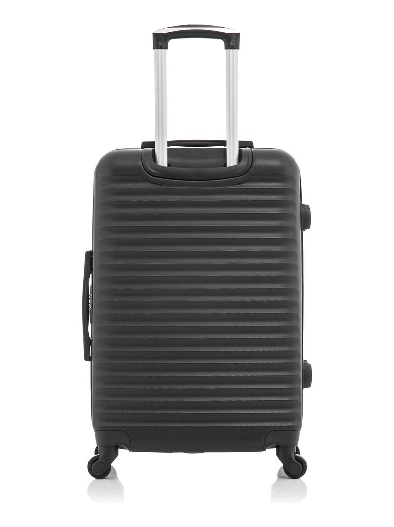 BLUESTAR - Valise Weekend BRAZILIA 65 cm 4 Roues Noir - Kiabi