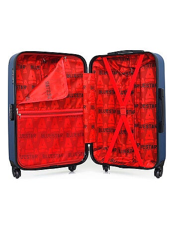 BLUESTAR - Valise Weekend BUCAREST 65 cm 4 Roues