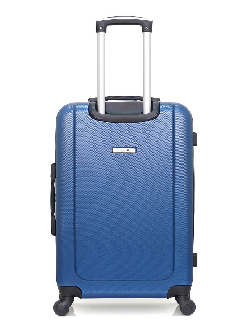 BLUESTAR - Valise Weekend BUCAREST 65 cm 4 Roues Bleu Bleu marine - Kiabi