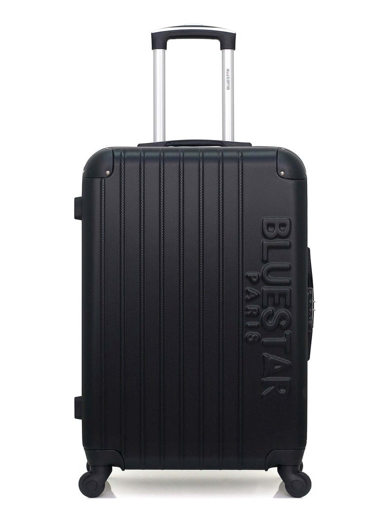 BLUESTAR - Valise Weekend BUCAREST 65 cm 4 Roues Noir - Kiabi