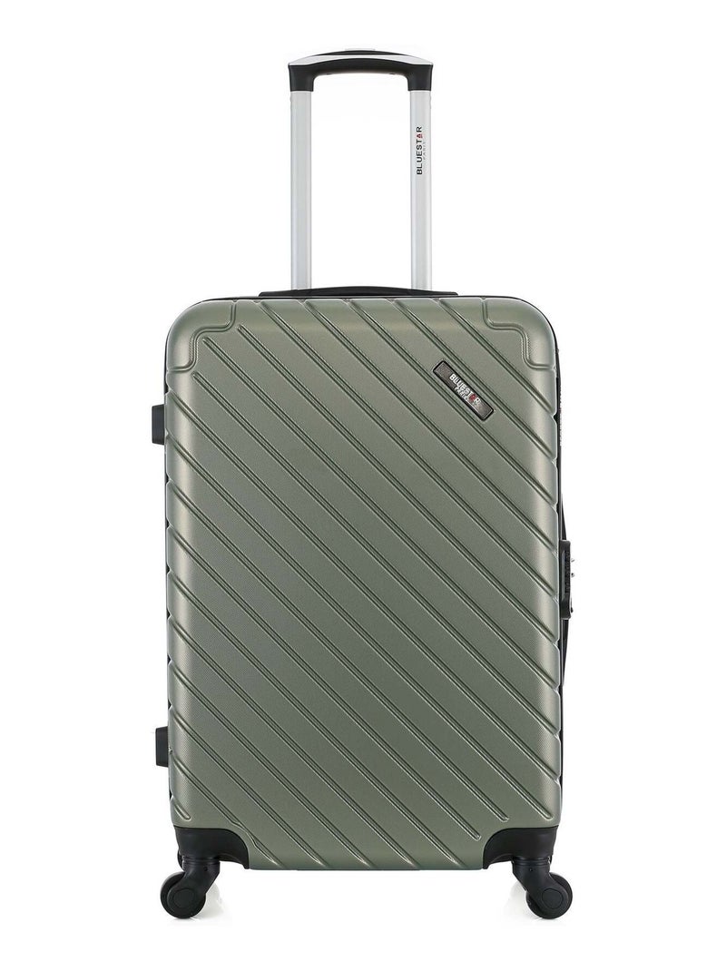 BLUESTAR - Valise Weekend CITE 65 cm 4 Roues Kaki - Kiabi