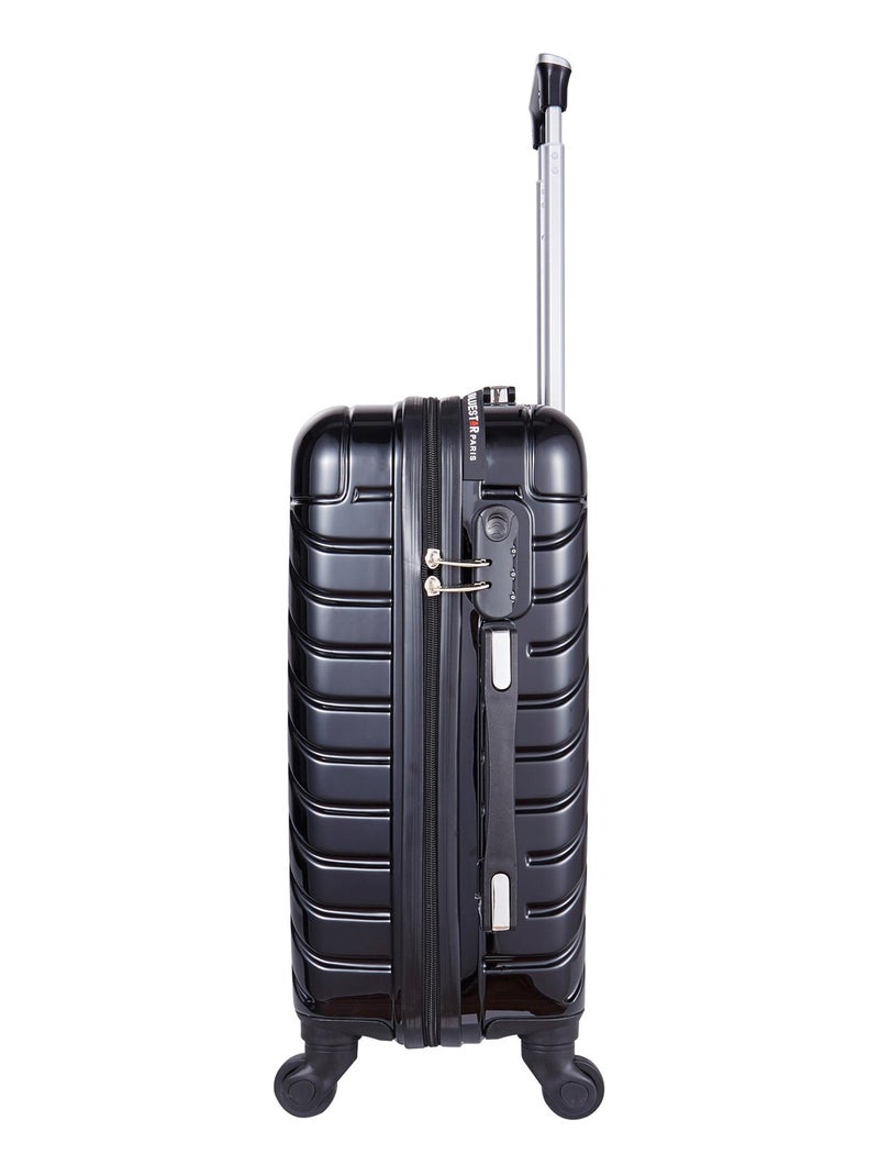 BLUESTAR - Valise Weekend DENVER 65 cm 4 Roues Noir - Kiabi