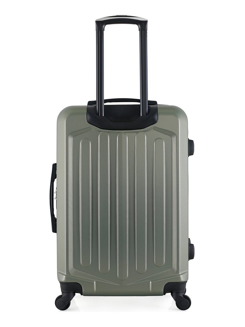 BLUESTAR - Valise Weekend HAGEN 65 cm 4 Roues Kaki - Kiabi