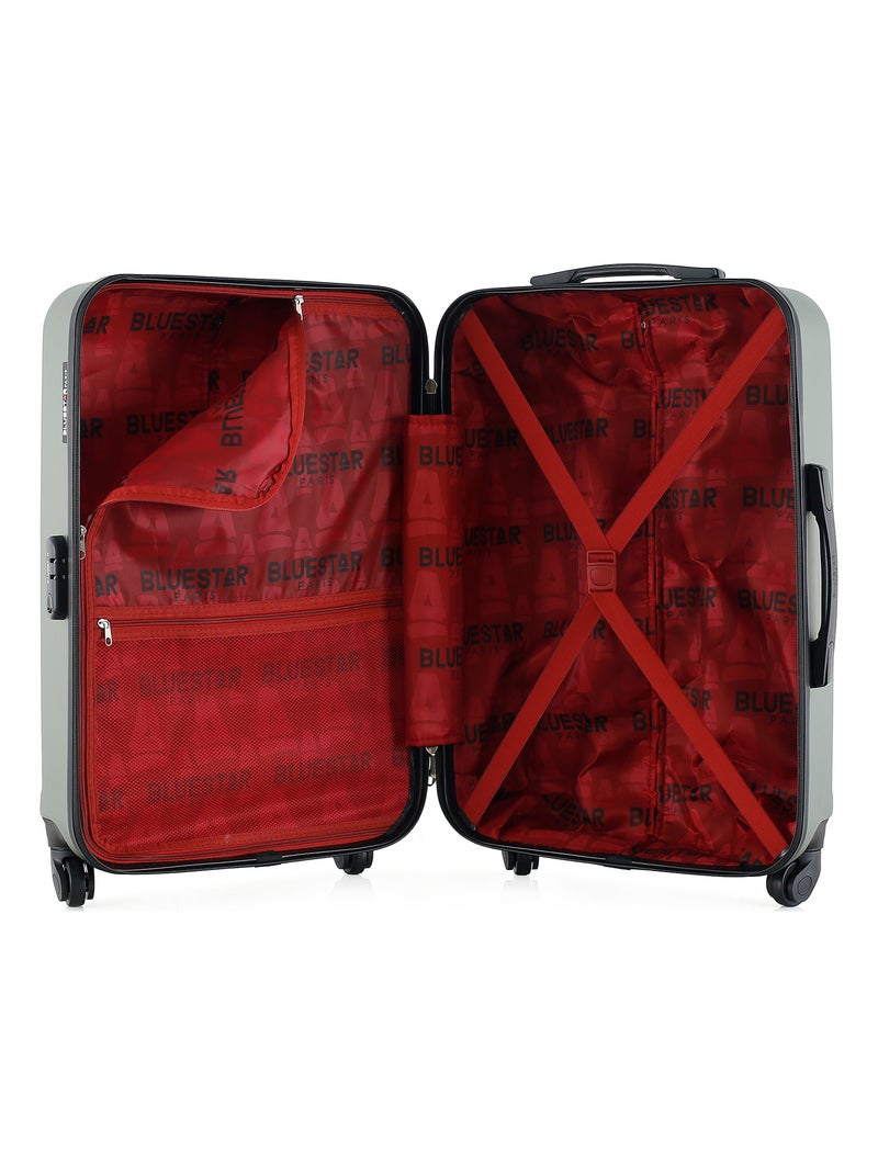 BLUESTAR - Valise Weekend HAGEN 65 cm 4 Roues Kaki - Kiabi