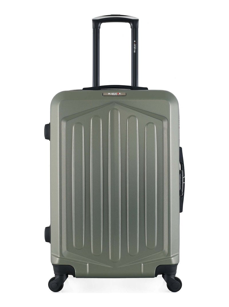 BLUESTAR - Valise Weekend HAGEN 65 cm 4 Roues Vert kaki - Kiabi