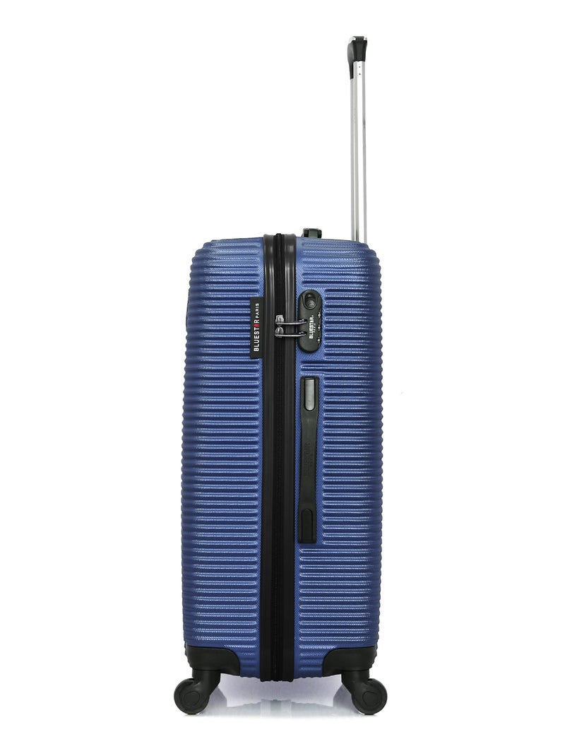 BLUESTAR - Valise Weekend LONDON 65 cm 4 Roues Bleu Bleu marine - Kiabi