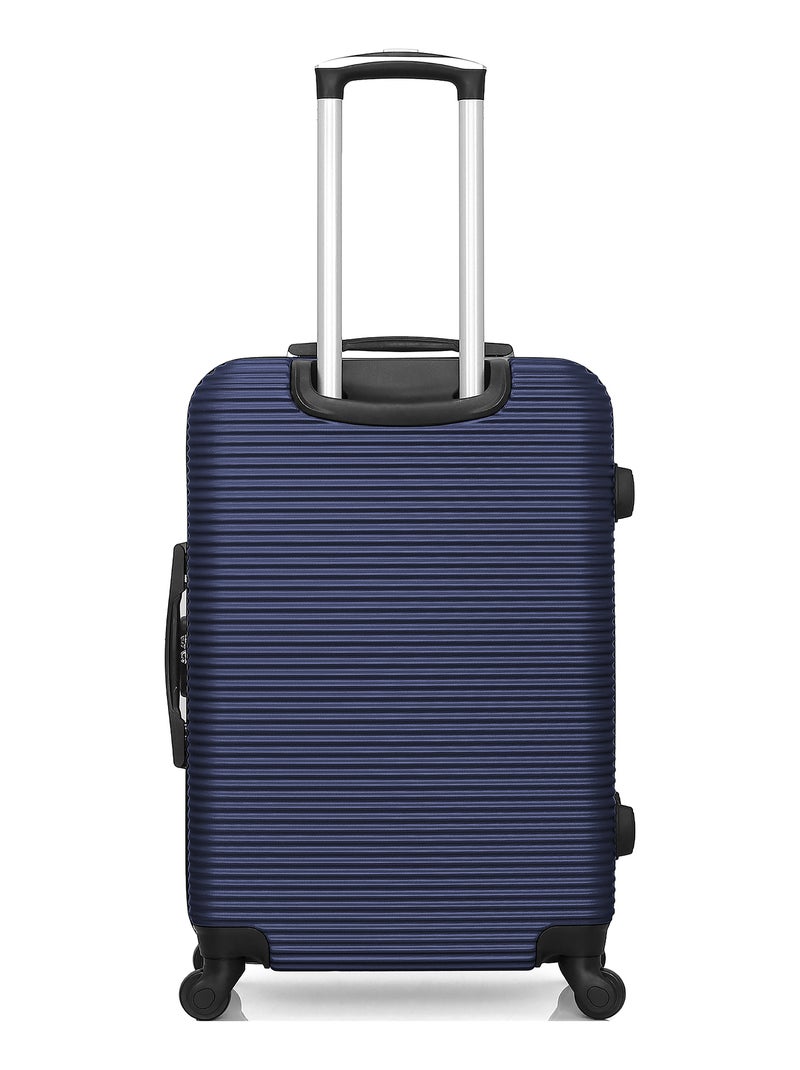 BLUESTAR - Valise Weekend LONDON 65 cm 4 Roues Bleu Bleu marine - Kiabi