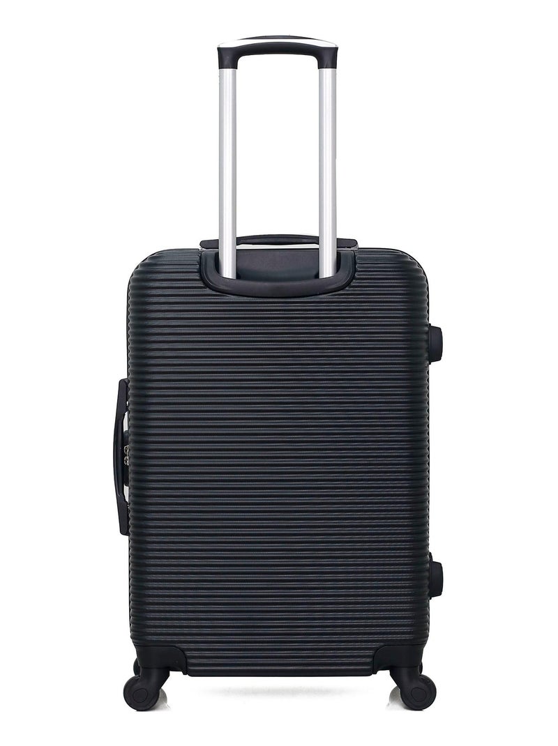 BLUESTAR - Valise Weekend LONDON 65 cm 4 Roues Noir - Kiabi