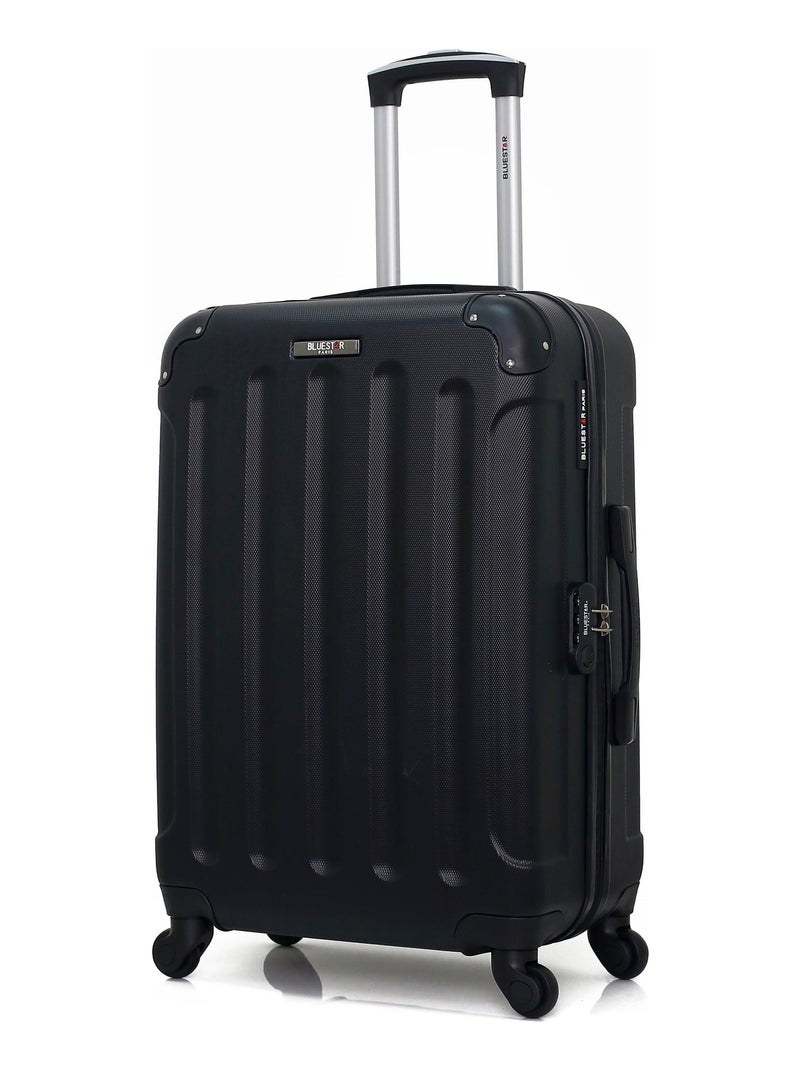 BLUESTAR - Valise Weekend MADRID 65 cm 4 Roues Noir - Kiabi
