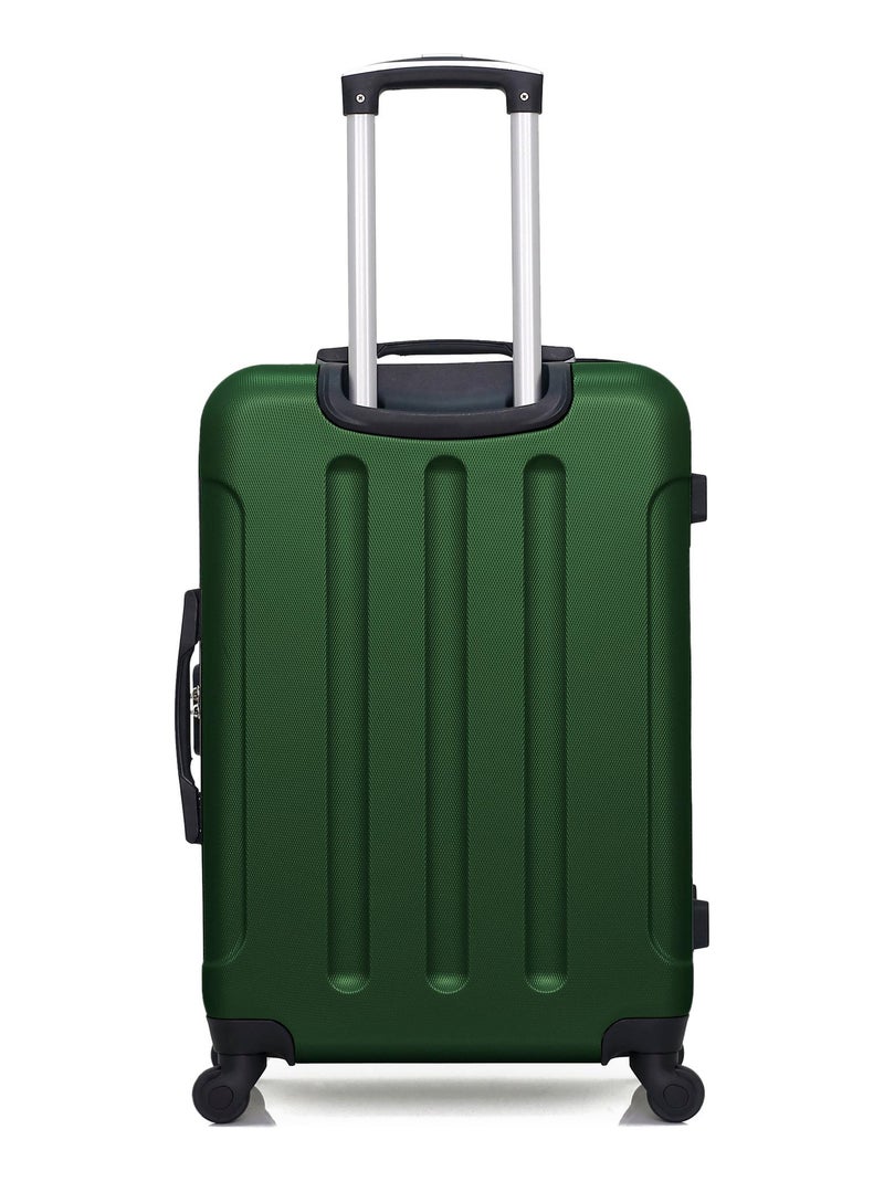 BLUESTAR - Valise Weekend MADRID 65 cm 4 Roues Vert foncé - Kiabi