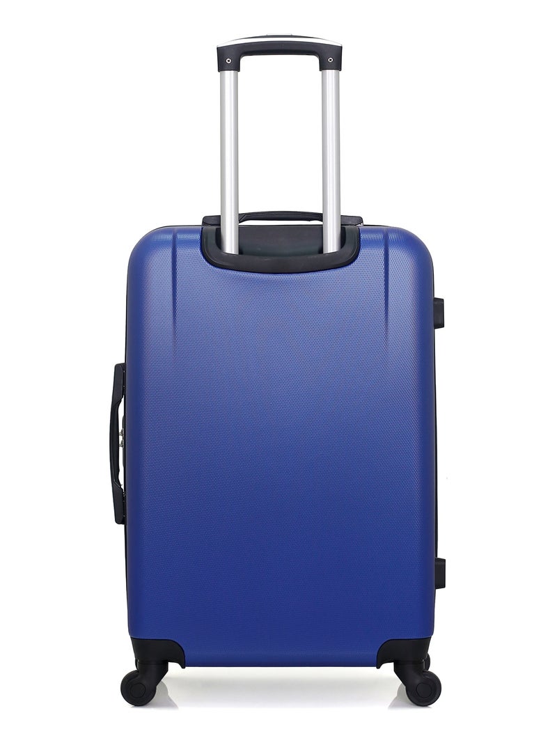 BLUESTAR - Valise Weekend MIAMI 65 cm 4 Roues Bleu Bleu marine - Kiabi