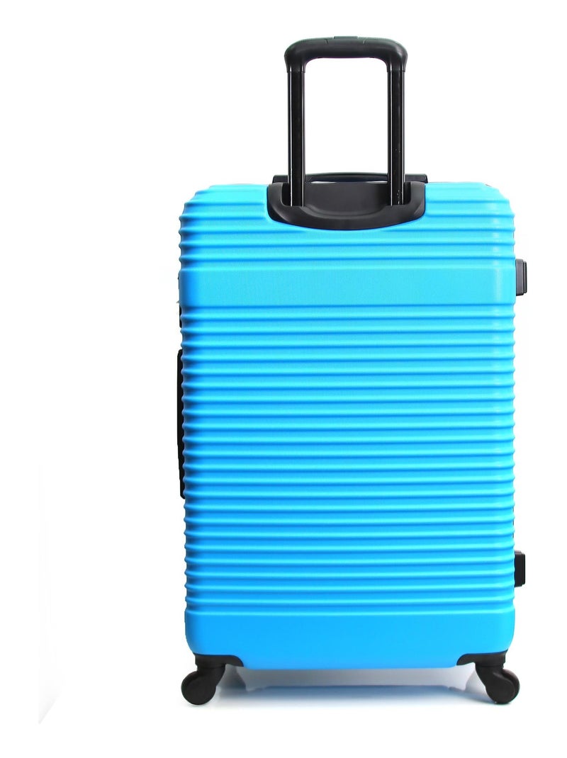 BLUESTAR - Valise Weekend NORWICH 65 cm 4 Roues Bleu - Kiabi