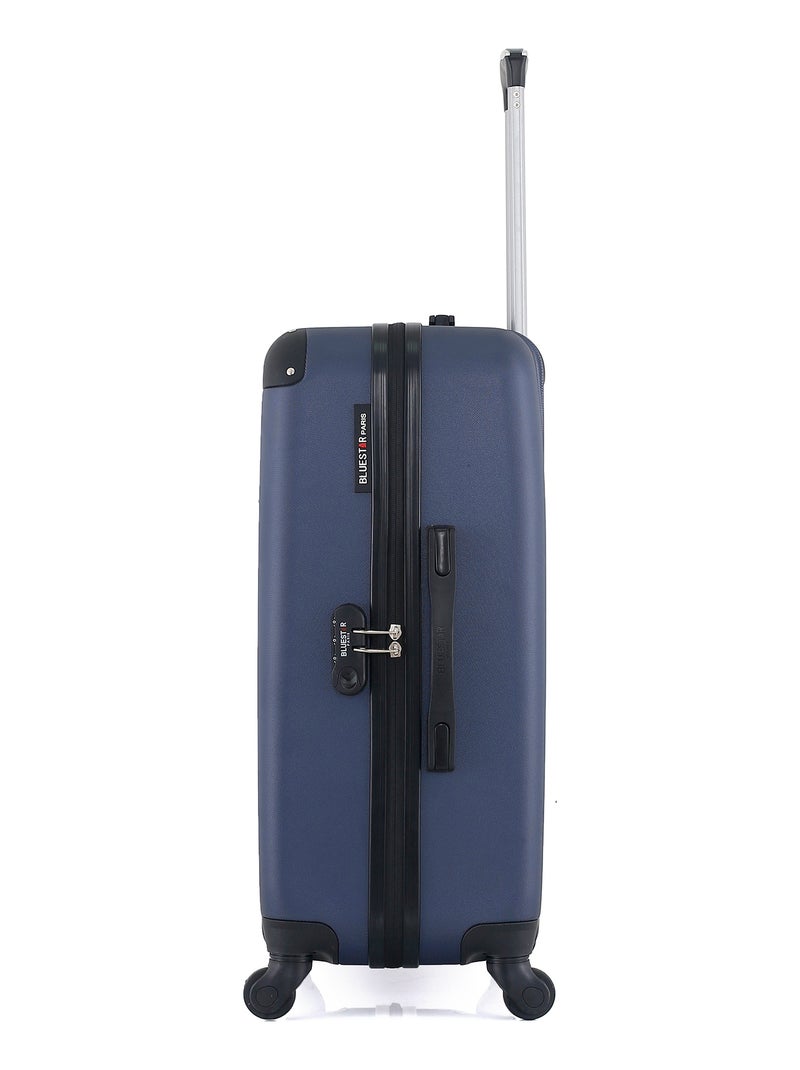 BLUESTAR - Valise Weekend OPERA 65 cm 4 Roues Bleu Bleu marine - Kiabi