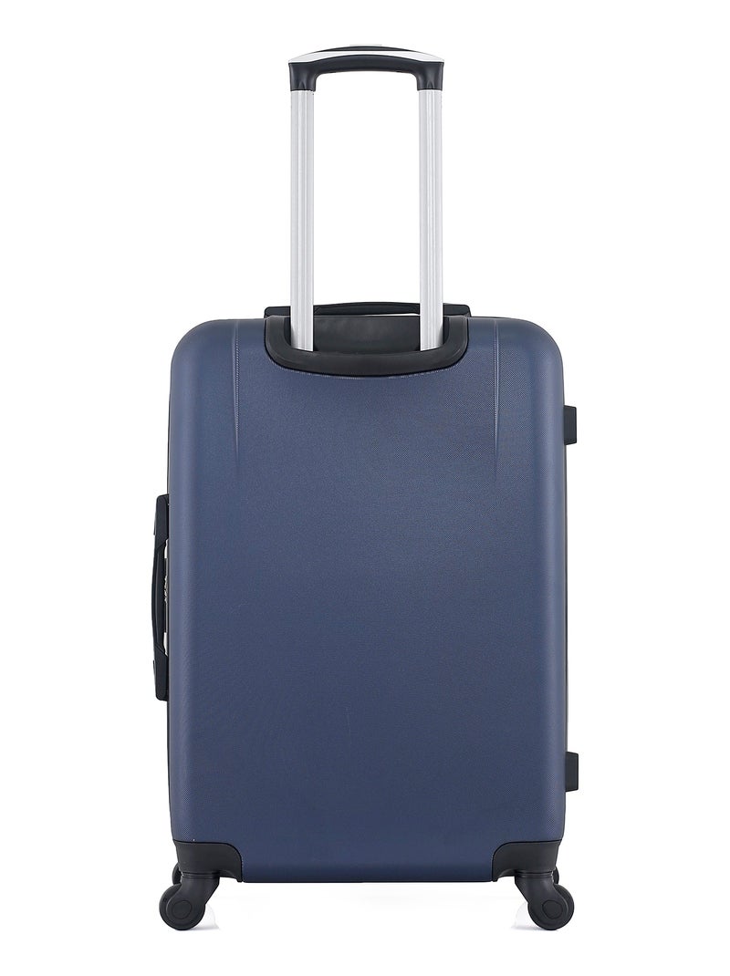 BLUESTAR - Valise Weekend OPERA 65 cm 4 Roues Bleu Bleu marine - Kiabi
