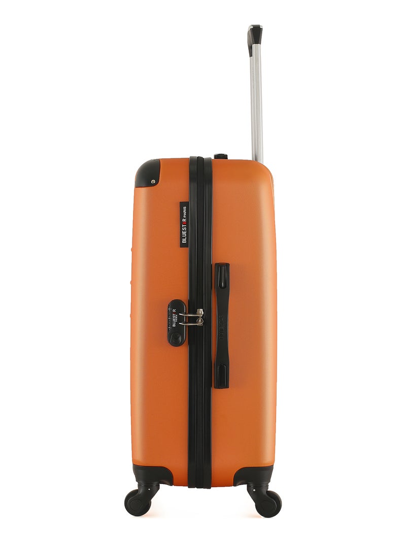 BLUESTAR - Valise Weekend OPERA 65 cm 4 Roues Orange - Kiabi