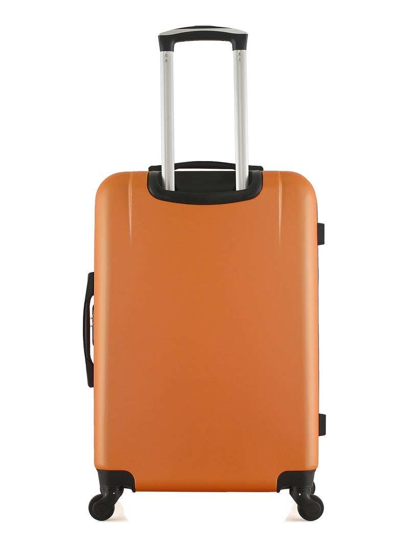 BLUESTAR - Valise Weekend OPERA 65 cm 4 Roues Orange - Kiabi