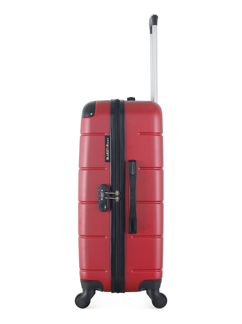 BLUESTAR - Valise Weekend OTTAWA 65 cm 4 Roues Bordeaux - Kiabi