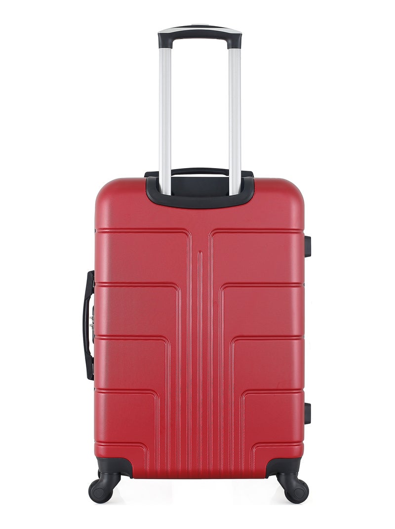 BLUESTAR - Valise Weekend OTTAWA 65 cm 4 Roues Bordeaux - Kiabi