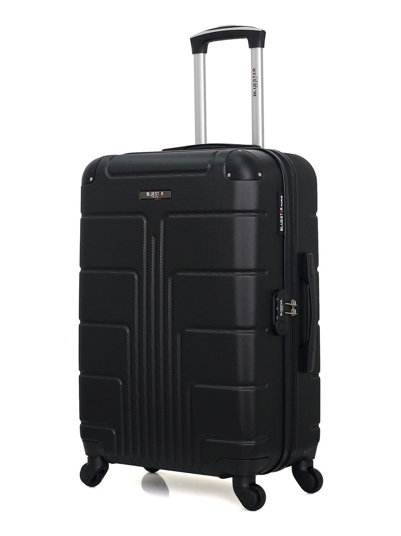 BLUESTAR - Valise Weekend OTTAWA 65 cm 4 Roues Noir - Kiabi