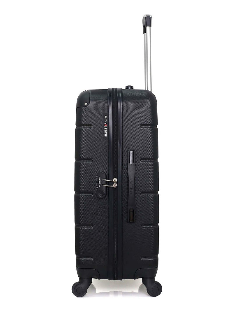 BLUESTAR - Valise Weekend OTTAWA 65 cm 4 Roues Noir - Kiabi