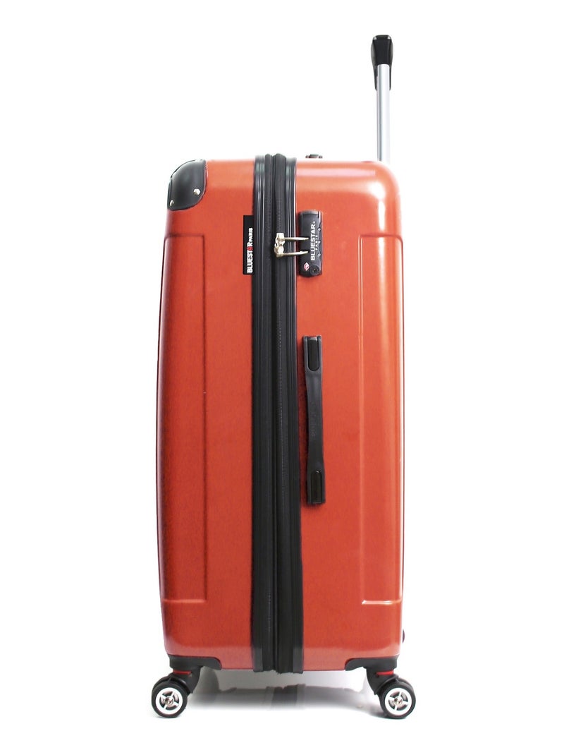 BLUESTAR - Valise Weekend TUNIS 65 cm 4 Roues Corail - Kiabi