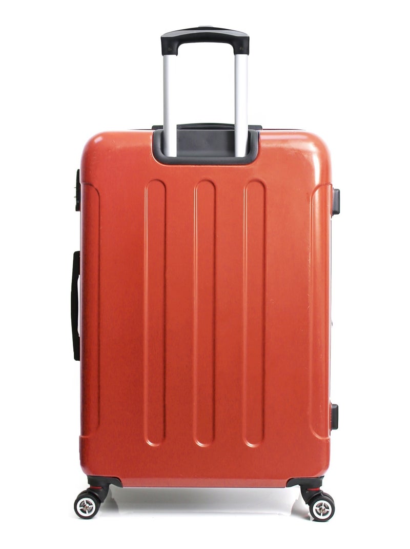 BLUESTAR - Valise Weekend TUNIS 65 cm 4 Roues Corail - Kiabi