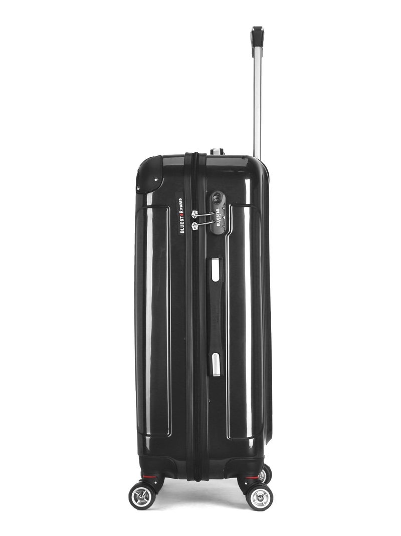 BLUESTAR - Valise Weekend TUNIS 65 cm 4 Roues Gris foncé - Kiabi