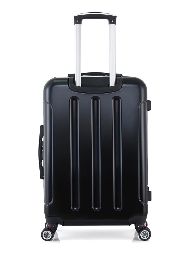 BLUESTAR - Valise Weekend TUNIS 65 cm 4 Roues Noir - Kiabi