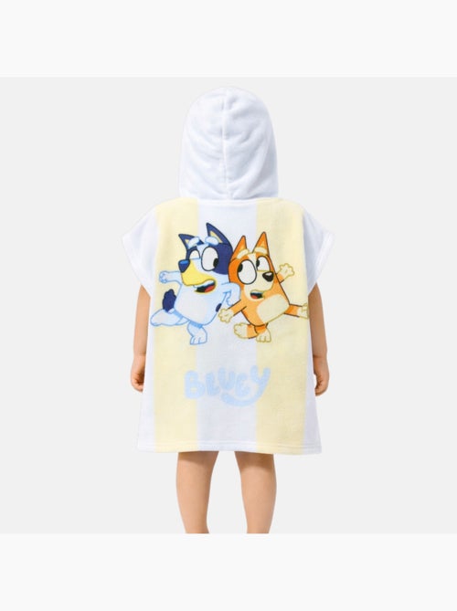 Bluey - poncho de bain à capuche imprimé - Kiabi Bluey - poncho de bain à capuche imprimé - Kiabi