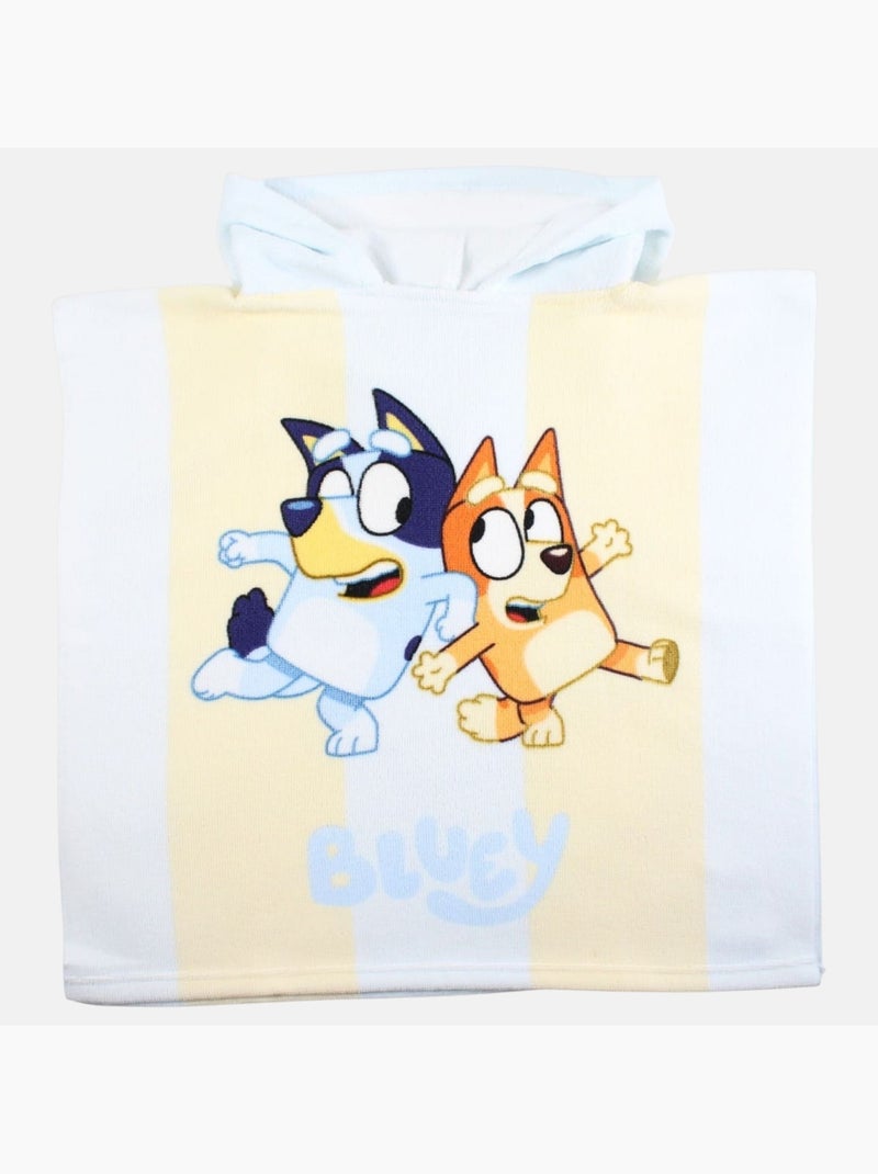 Bluey - Poncho de bain garçon Bleu - Kiabi
