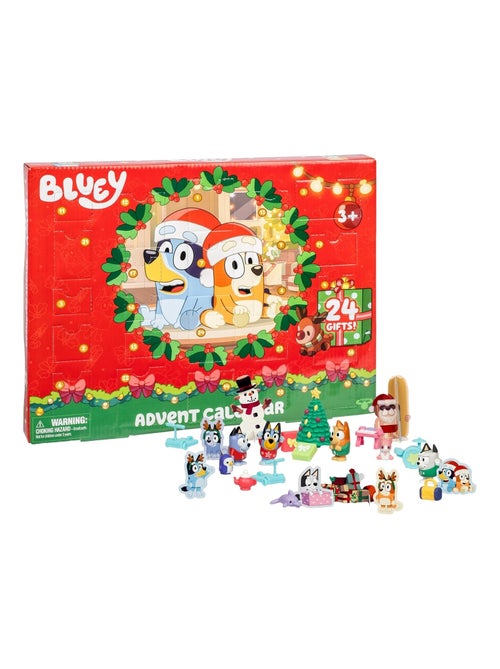 Bluey Calendrier de l'Avent avec mini-figurines - Kiabi