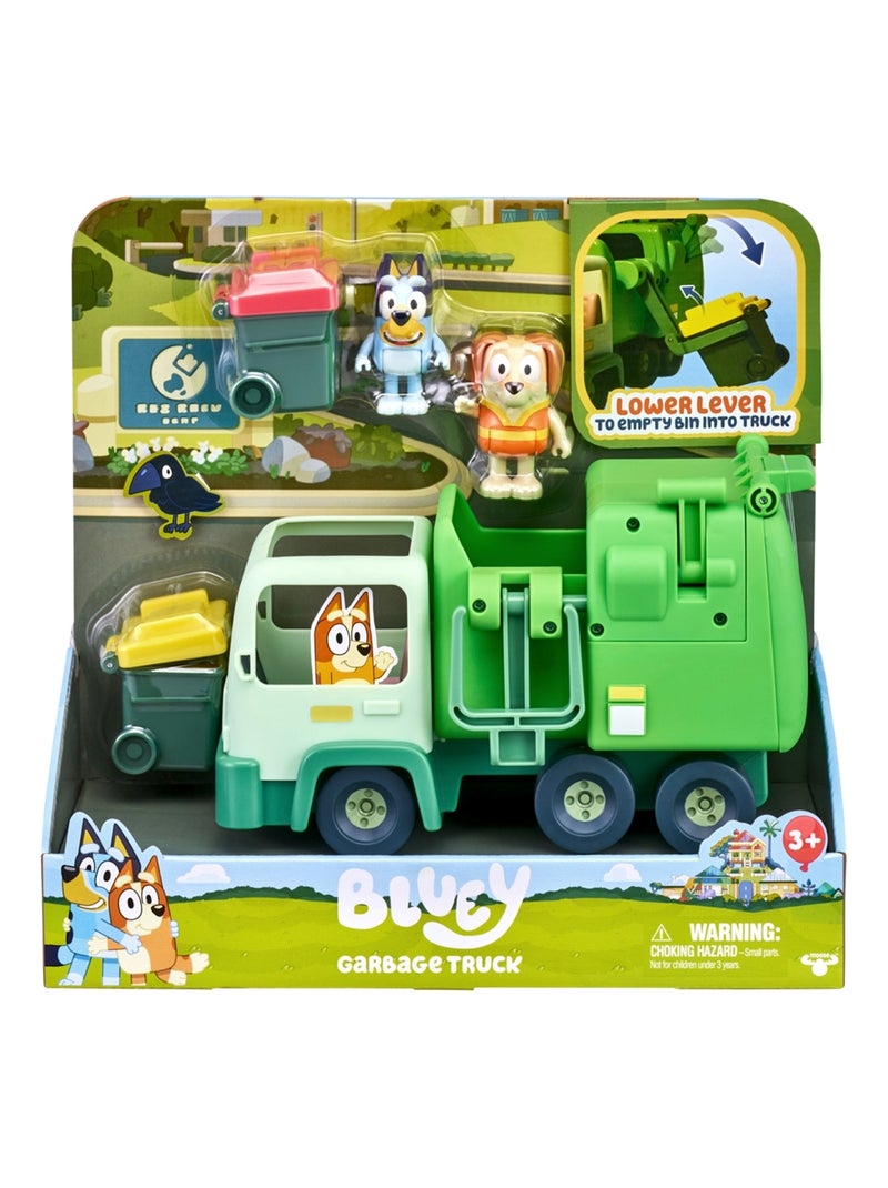 Bluey Camion poubelle Vert - Kiabi