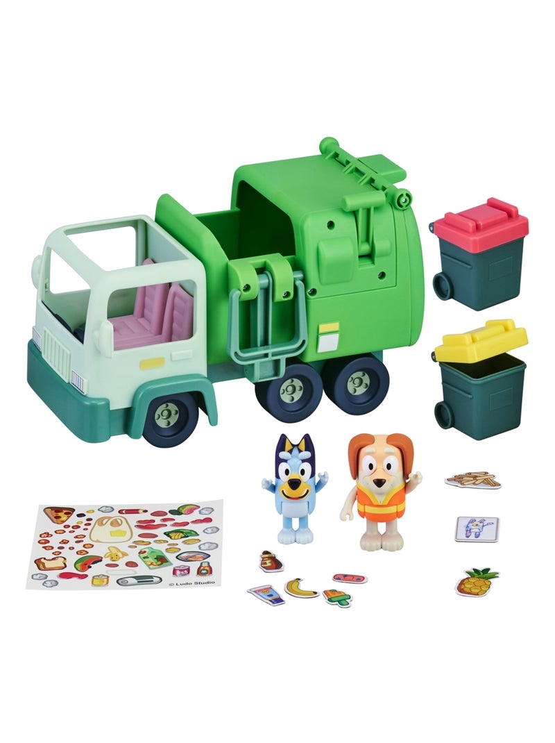 Bluey Camion poubelle Vert - Kiabi