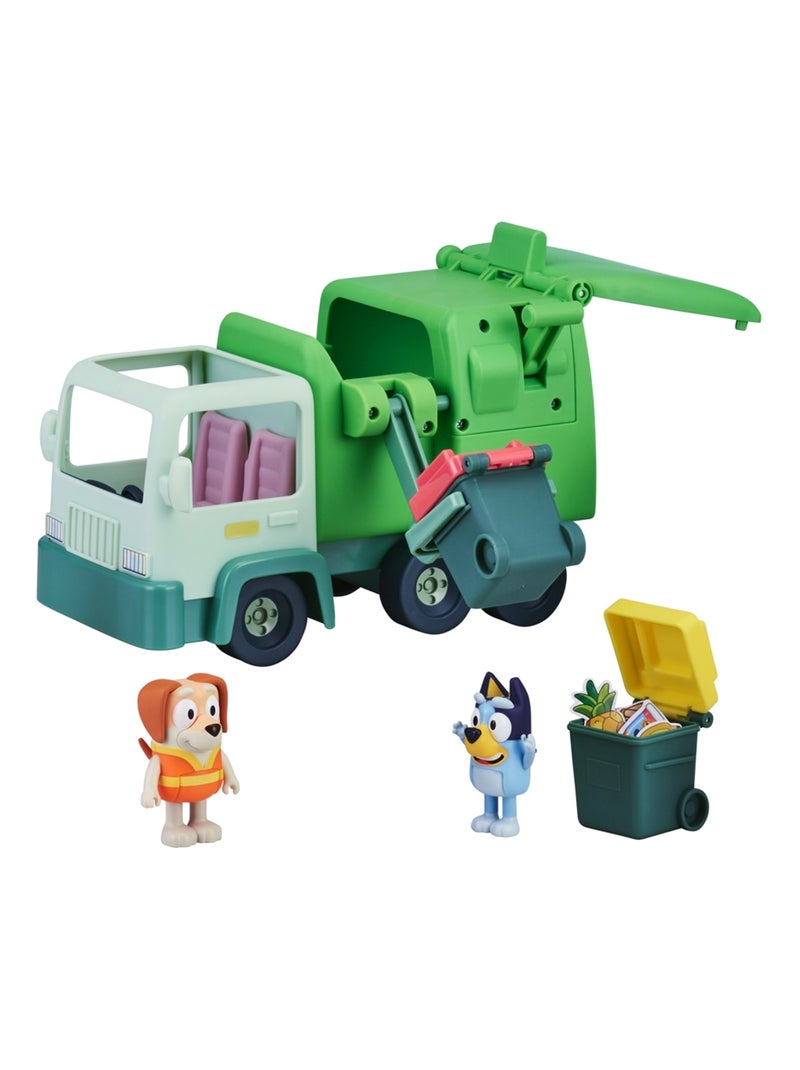 Bluey Camion poubelle Vert - Kiabi