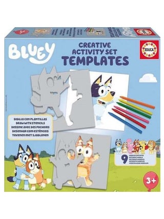 Bluey creative activity set templates