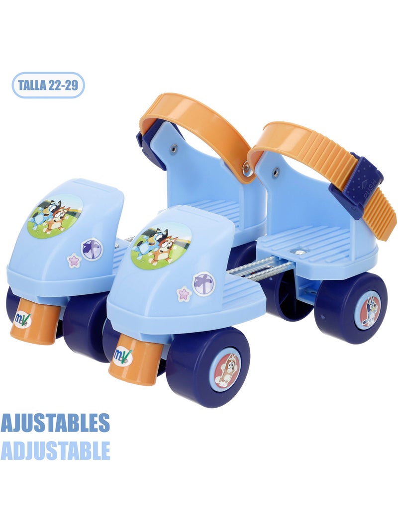 Bluey patins à roulettes réglables à 4 roues, pointures 22 à 29, poids max. 20 kg N/A - Kiabi