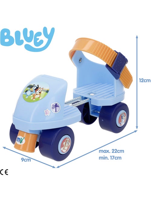Bluey patins à roulettes réglables à 4 roues, pointures 22 à 29, poids max. 20 kg - Kiabi