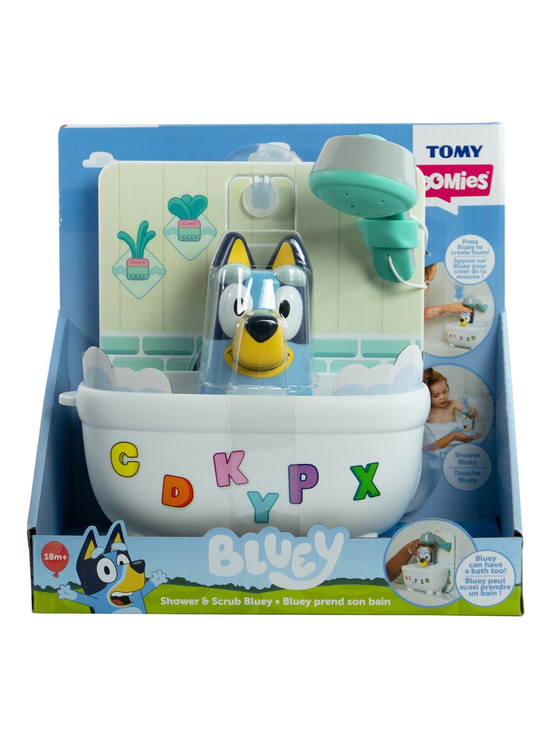 Bluey prend son bain Multicolore Kiabi