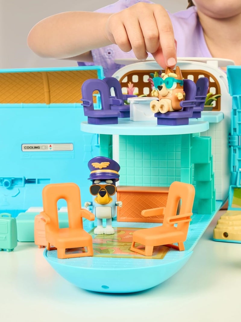 Bluey Set de Jeu modulable Avion 3 en 1 Multicolore - Kiabi