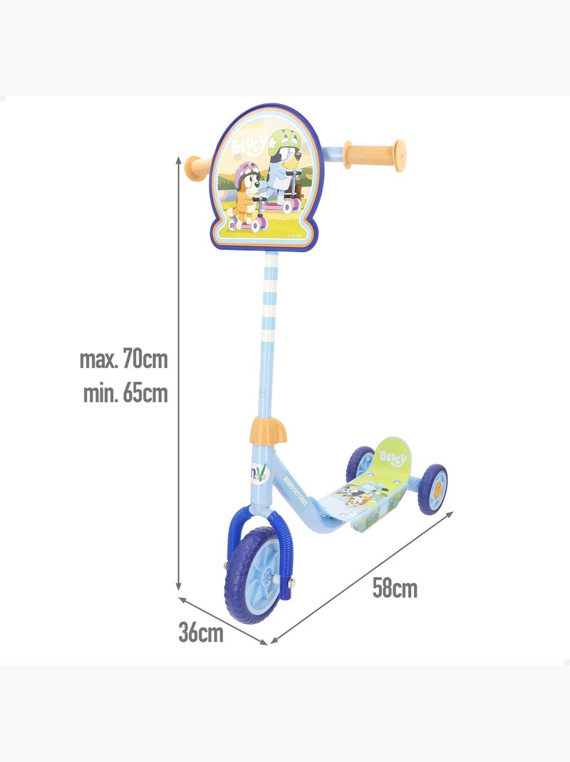 Bluey trottinette 3 roues 58x36x65-70 cm max. 20 kg N/A - Kiabi