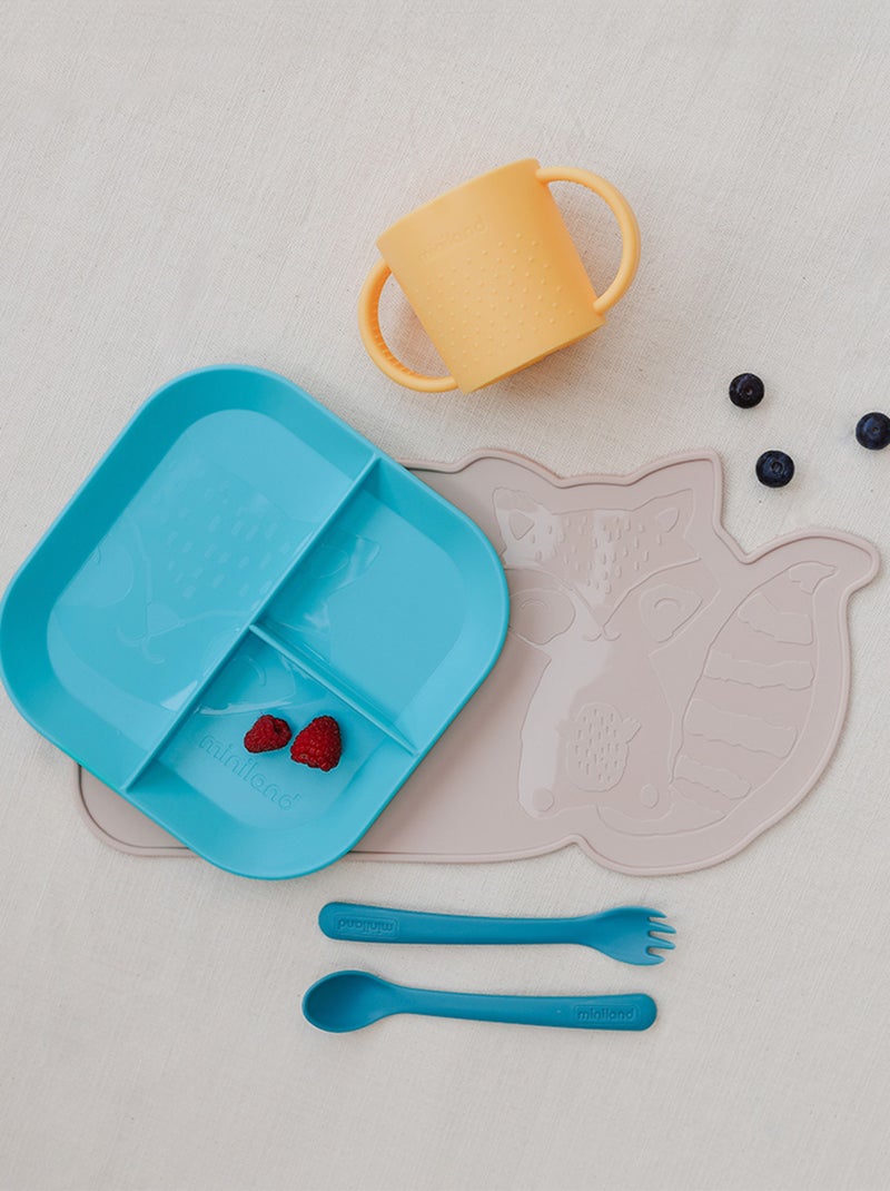 Blw Learning Tableware Sunshine Miniland Bleu - Kiabi