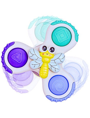 Bo Jungle - Lot de 3 toupies à ventouse