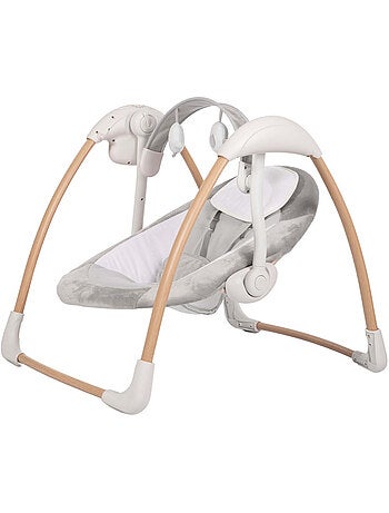 Bo Jungle | Balancelle bébé Dolphy portable avec arche de jeu