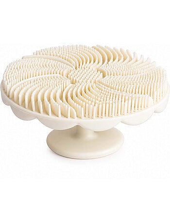 Bo jungle | brosse de massage cuir chevelu bébé en silicone dune