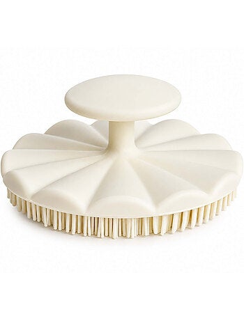 Bo jungle | brosse de massage cuir chevelu bébé en silicone dune