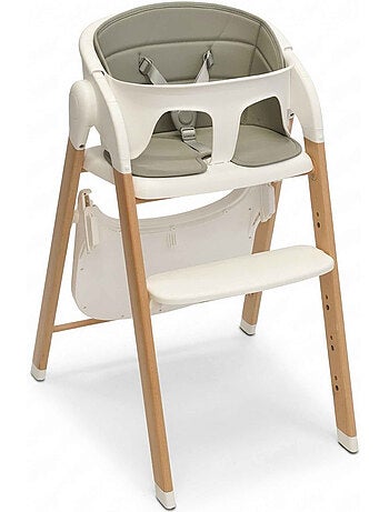 Bo Jungle | Chaise haute évolutive bébé en bois Grow With Me
