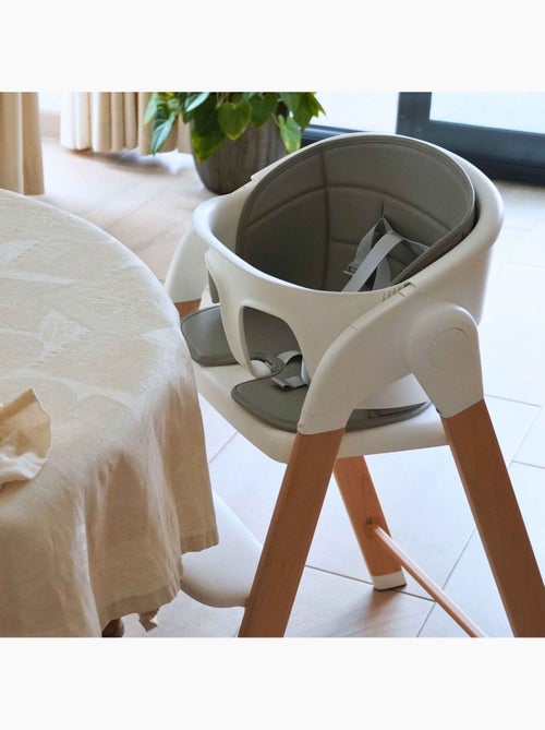 Bo Jungle | Chaise haute évolutive bébé en bois Grow With Me - Kiabi