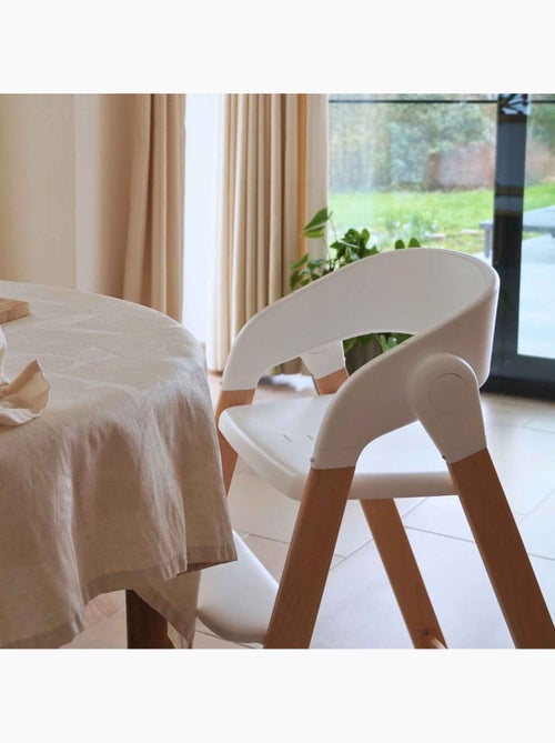 Bo Jungle | Chaise haute évolutive bébé en bois Grow With Me - Kiabi