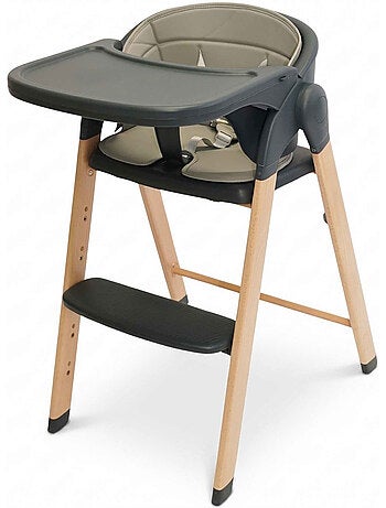 Bo Jungle | Chaise haute évolutive bébé en bois Grow With Me
